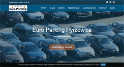 Desktop Screenshot of europarking.pl